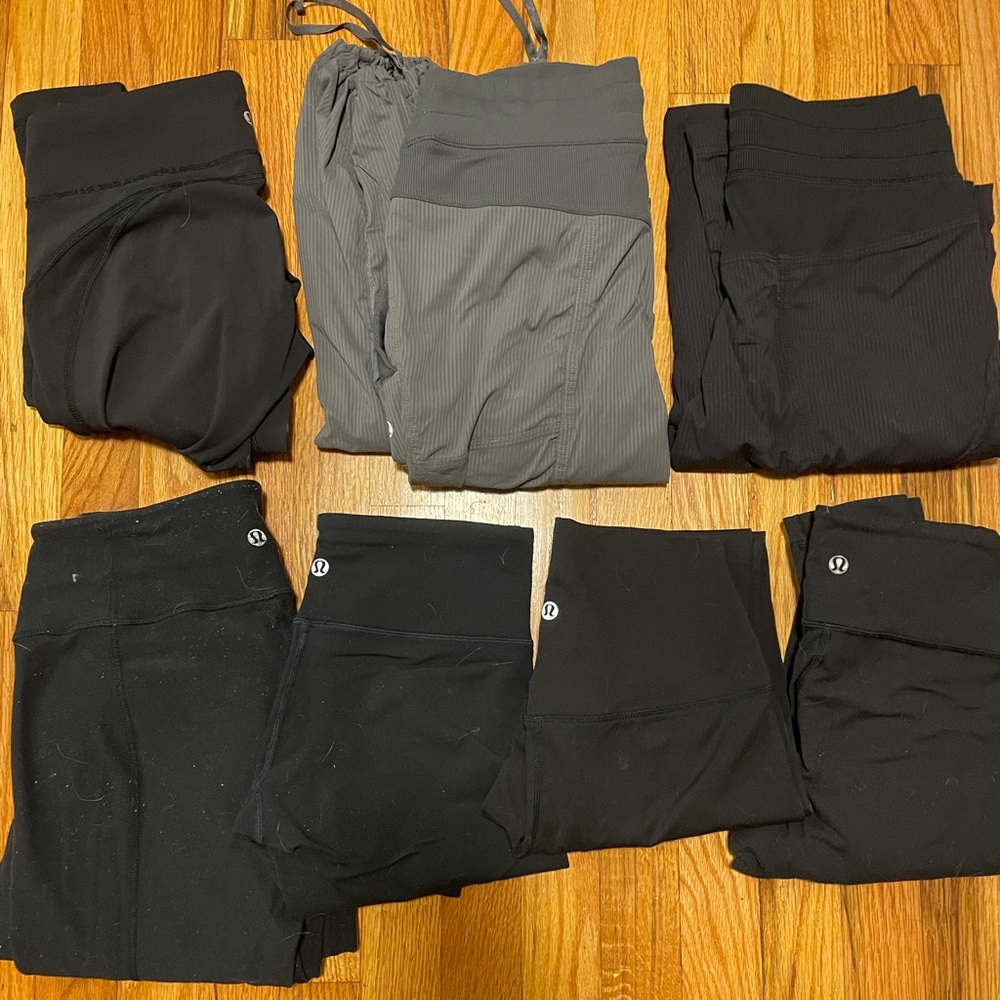 LULULEMON BUNDLE (7 pairs) all size small